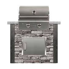 To build a outdoor kitchen island. Diy 4 Outdoor Kitchen Island With Built In Coyote Gas Grill
