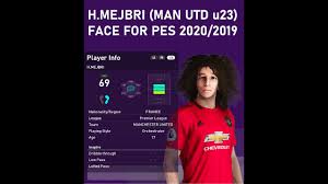 Big names have worn the jersey of manchester united, it's an honor to pass after them. Hannibal Mejbri Manchester United U23 Face For Pes 2020 2019 Youtube