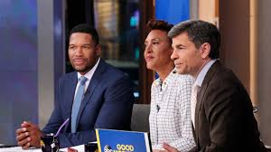 Michael Strahan jokingly accuses Sam Champion on GMA