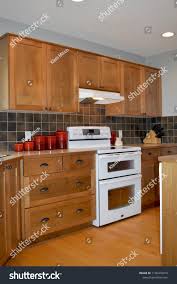 walnut kitchen cabinets white