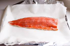 Salt and pepper salmon steaks (individually wrapped in foil). Baked Salmon In Foil Ukrainian Recipe Ifoodreal Com