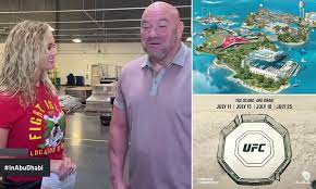 It spans an area of 9.6 previously, an 11km stretch of yas island will be lockdown for the ufc events, with borders and police checkpoints, allowing no entry to abu dhabi. Dana White Announces Fight Island Is On Yas Island In Abu Dhabi With Events To Be Held From July Daily Mail Online