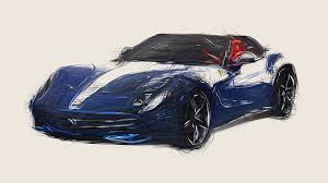 In this game, the players can choose different ranges of pictures and use the skills to match them. Ferrari F60america Car Drawing Puzzle For Sale By Carstoon Concept
