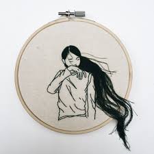 Embroidery drawing resources are for free download on yawd. Interview With Model And Embroidery Artist Sheena Liam Teen Vogue