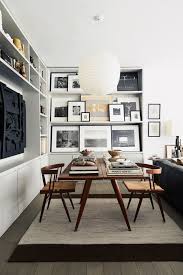 See More Images From Inside A Soulful Nyc Home With A Knockout Art Collection On Domino Com Modern Dining Room Dining Room Small House Interior