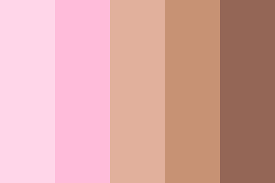 Soft pink color palette created by stefanosioannou that consists #ffe2fe,#fbd2d2,#cccccc,#bbbbbb,#aaaaaa colors. Soft Pink And Brown Color Palette