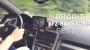 Brodit Ipad Mini Kfz Halterung Test Review Deutsch Youtube