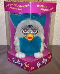 rare original furby green bean tiger electronics 1998