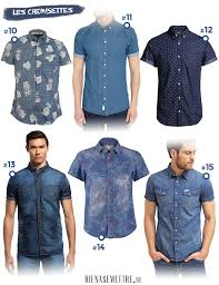 Vous pourrez trouver les articles des meilleures marques dans le catalogue blousons en jean homme de yoox. Denim 15 Chemises En Jeans Homme Pour Un Look Tendance Blog Mode Pour Homme Rienasemettre Fr