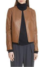 Vince Collarless Leather Jacket Nordstrom Collarless Leather Jacket Leather Jacket Collarless