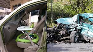 Keadaan kereta selepas.kemalangan tidak akan seperti.duli. Tulang Rusuknya Patah Paru Paru Bocor Jantung Pula Berhenti Anak Tercampak Dalam Kemalangan Akibat Tak Diletakkan Di Car Seat The Reporter