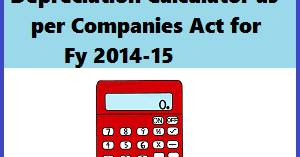 Depreciation Chart As Per Companies Act 2013 Simple Tax India