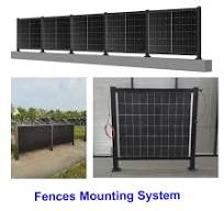 Custom Solar Plants PV Mounting Systems Vertical Bifacial ...