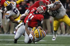 The official twitter page of university of west georgia football, a member of ncaa division ii and the gulf south conference. Heisman Coronation Burrow Leads Lsu Past Georgia 37 10 West Hawaii Today