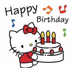 Happy Birthday Hello Kitty Hello Kitty Birthday Hello Kitty Invitations Hello Kitty Printables