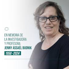 🌹 En memoria de la investigadora y profesora Jenny Assaél Budnik El pasado  miércoles 18 de septiembre, la Universidad de Chile comunicó el  fallecimiento de la investigadora y profesora titular del Departamento