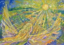 Two Wings Both wings, the spiritual as well as the material, must fly  together, must be integrated. …. I must be able to extend the wings of  spirituality into my material life.