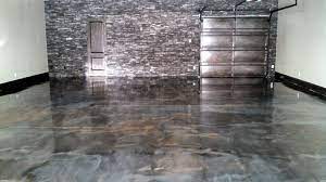 Metallic Marble Epoxy Flooring Garage - Houston Tx Marmorboden Fotografie Houston