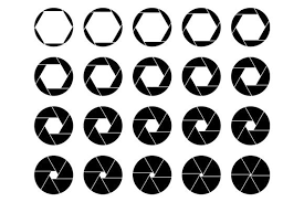 Camera Apertures Photography Logos Watermark Ideas Logo Design Typography