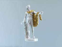 Apollo Belveder 3d Scanned Model Octane Render Model By Smk National Gallery Of Denmark Sculpture Apollo Rendering