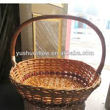 Size 10x10 4.95 12x10 5.20 14x10 6.35. Oval Willow Paper Basket With Handle Buy Wooden Baskets With Handles Oval Willow Basket With Handle Make Woven Paper Basket Product On Alibaba Com
