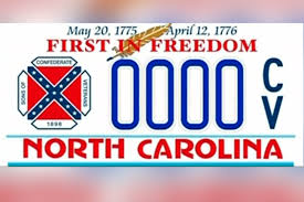 There are various plates issued such as disability, specialty, standard, and personalized license plates. North Carolina Stops Issuing Confederate Flag License Plates
