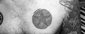 Black outline star trail talk about shooting stars tattoos! 40 Simple Star Tattoos For Men Luminous Ink Design Ideas