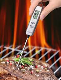 Habor 022 Meat Thermometer Fda Approval 4 7 Inches Long Probe Thermometer Digital Cooking Thermometer With Instant Food Temperatures Easy Healthy Recipes Food