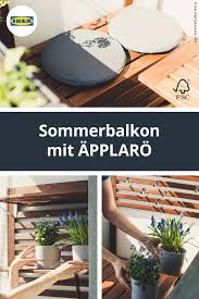 Balkon Umstyling Mit Den Applaro Balkonmobeln Umstyling Ikea Balkon Balkon