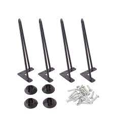 Check spelling or type a new query. Osring 10 Inch Hairpin Legs Solid Steel Furniture Table Leg 4pcs Heavy Duty Hairpin Feet 3