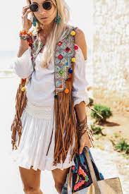 Hippie kleding is ontzettend fijn voor de zomer. Boho Chic In Ibiza Constantly K Hippie Kleidung Damen Hippie Kostum Hippie Kleidung