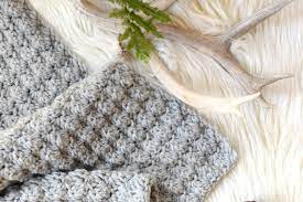 This free crochet baby blanket pattern by aesthetic nest uses one of my very favorite techniques: Simple Crocheted Blanket Go To Pattern Mama In A Stitch