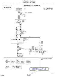 If you need a diagram online, follow this link; Click With Starter Infamous Nissan Hardbody Frontier Forums