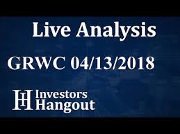 Grwc Stock Grow Condos Inc Live Analysis 04 13 2018 Youtube