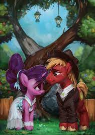 Big Mac (Большой Макинтош, Big Macintosh) :: Sugar Belle :: mlp spoiler (mlp  спойлер) :: mlp art :: minor :: AssasinMonkey :: my little pony (Мой  маленький пони) :: artist :: фэндомы /