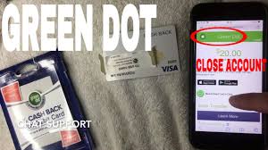 How To Close Green Dot Prepaid Visa Debit Card Youtube