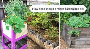 Most raised beds range from 6 to 12 inches, with some as high as 36 inches. How Deep Should A Raised Garden Bed Be Advice For Your Project