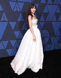 See the stars' styles read article. Dakota Johnson Wore A Sexy Brandon Maxwell Dress To Governors Awards 2019