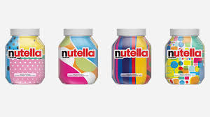 Create a print ad for a candy/sweet. Algorithm Designs Seven Million Different Jars Of Nutella