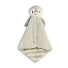 Pompom The Penguin Luvster Baby Blanket By Aurora Baby Blanket Toy Best Baby Blankets Plush Baby Blankets