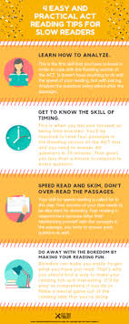 4 Easy And Practical Act Reading Tips For Slow Readers Reading Tips Speed Reading Reading Prep