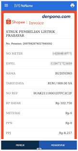 Di dalam struk tersebut, tertera. Cara Cetak Struk Pln Di Shopee Atau Mitra Shopee Denpono Blog