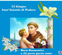 Buon Onomastico Antonio E Antonia Buon Onomastico Onomastico Anton