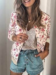 Vite, découvrez nos réductions sur l'offre veste imprimee fleuri femme sur cdiscount ! Veste Imprime A Fleurie Fermeture Eclair Manches Longues Femme Bomber Rose Manteaux Hauts