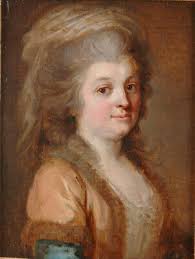 Joseph Friedrich August Darbes-Attrib. "Portrait of a Russian (?) lady",  ca.1780