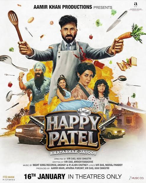 Happy Patel Khatarnak Jasoos (2026) movie poster
