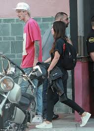 Mgk broke the news monday when he tweeted i'm calling you girlfriend, what the f***. Megan Fox Exclusive Actress Confirms Romance With Machine Gun Kelly As They Share A Kiss Daily Mail Online