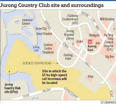 The kl singapore hsr project. Singapore High Speed Rail Terminus Will Be At Current Jurong Country Club Site Transport News Top Stories The Straits Times