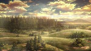 Attack on titan landscape art. Out Side The Wall Landscape Location Shingekinokyojin