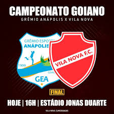 Teams gremio anapolis ipora played so far 6 matches. Vila Nova Enfrenta Gremio Anapolis Pela Final Do Goianao 2021 Neste Domingo Jornal Valle Online